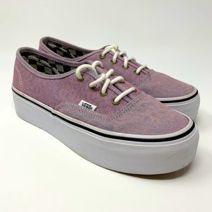 Vans Authentic Platform in Cheetah Print - Size 7